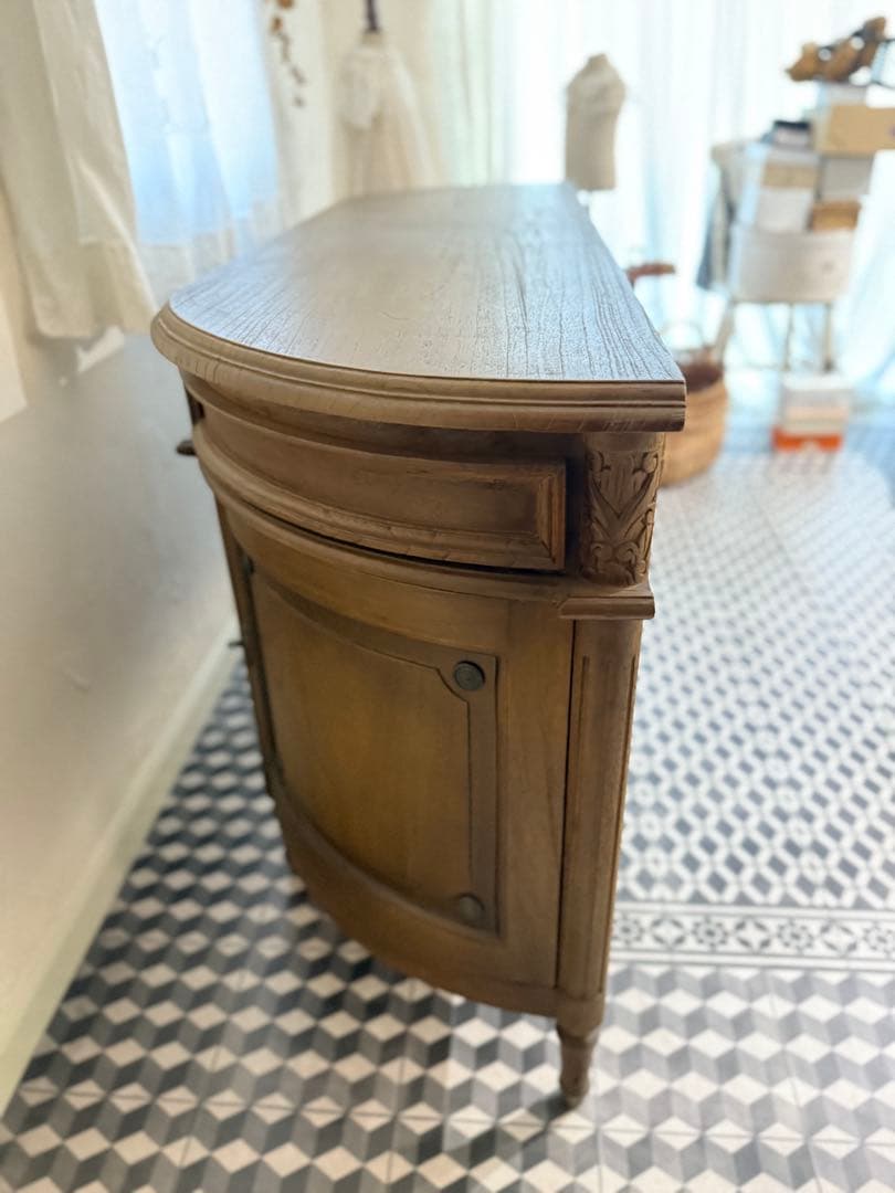 フレンチ キャビネット サイドボード テレビボード アンティーク　フランス