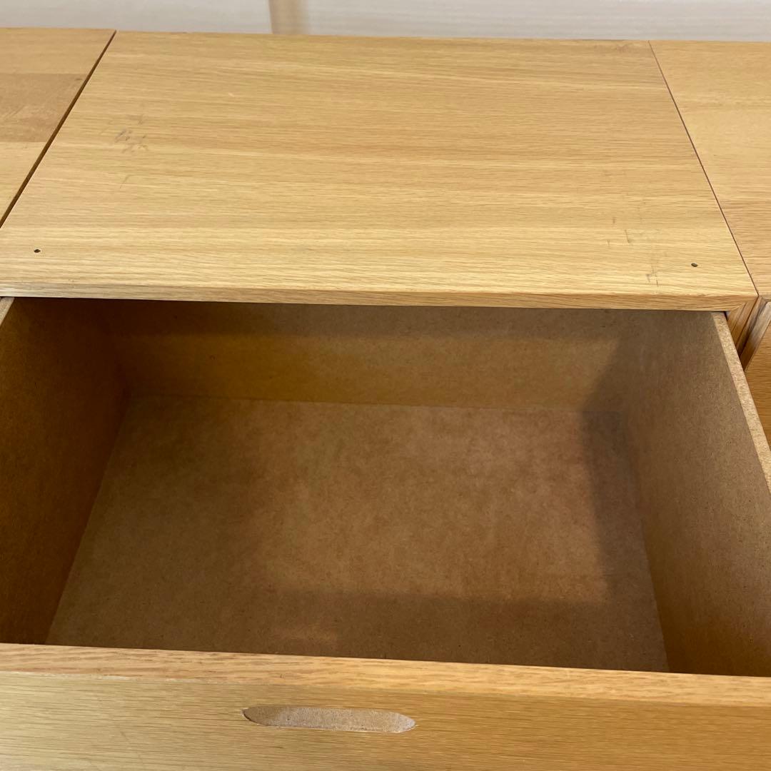 さんちゃん 無印良品 スタッキングチェスト 3組セット