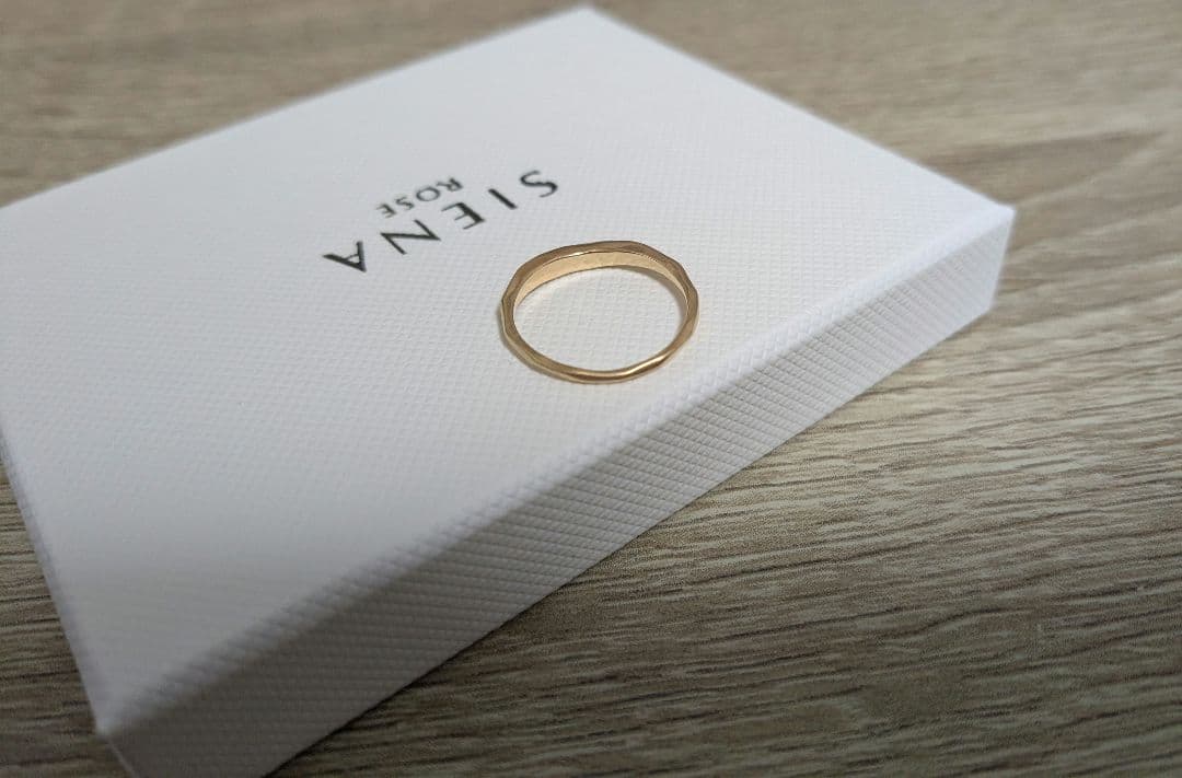 ［新品未使用］シエナロゼ　スムースリング　k10 7号