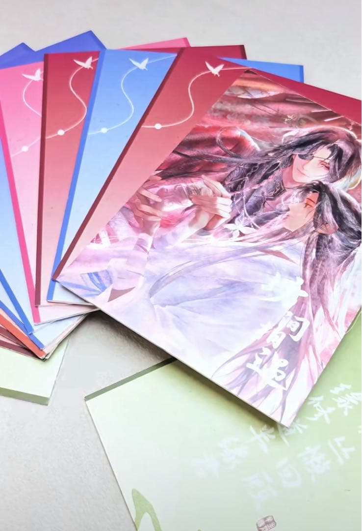 天官賜福公式　半生縁君シリーズ　折光ポストカードBOX