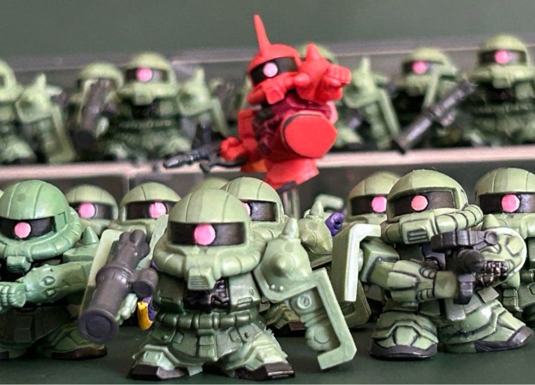 SDガンダムフルカラー ザク 31機セット