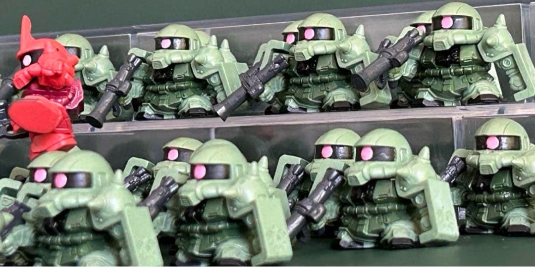 SDガンダムフルカラー ザク 31機セット