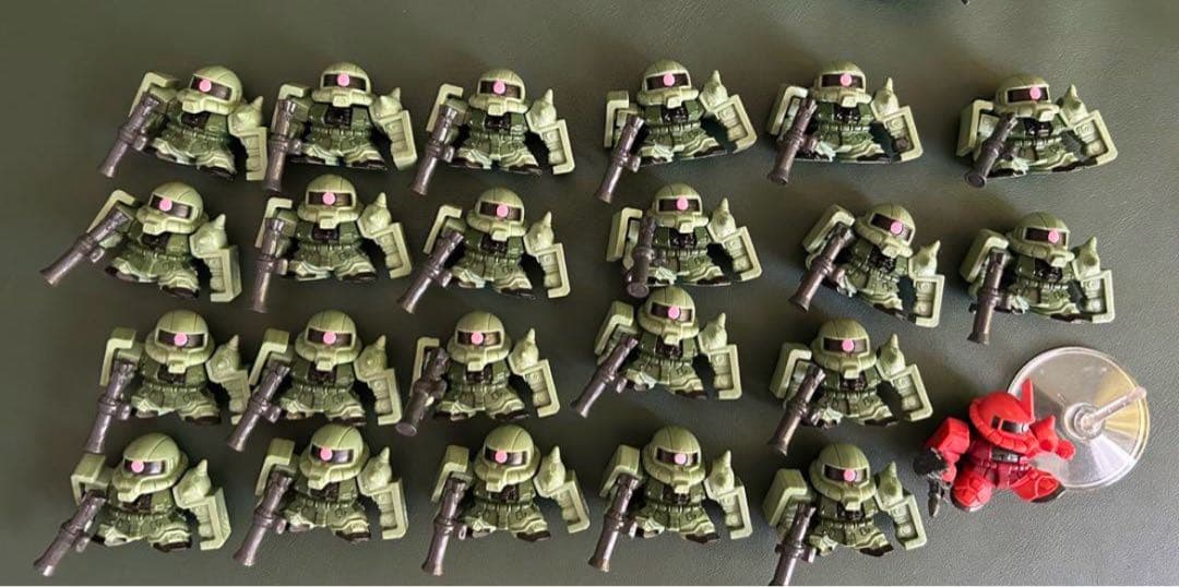 SDガンダムフルカラー ザク 31機セット