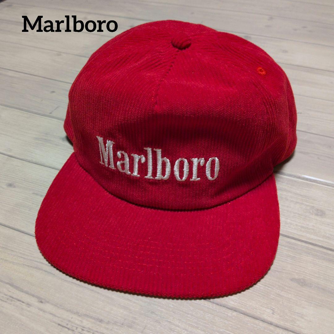 90's VINTAGE Marlboro コーデュロイ キャップ