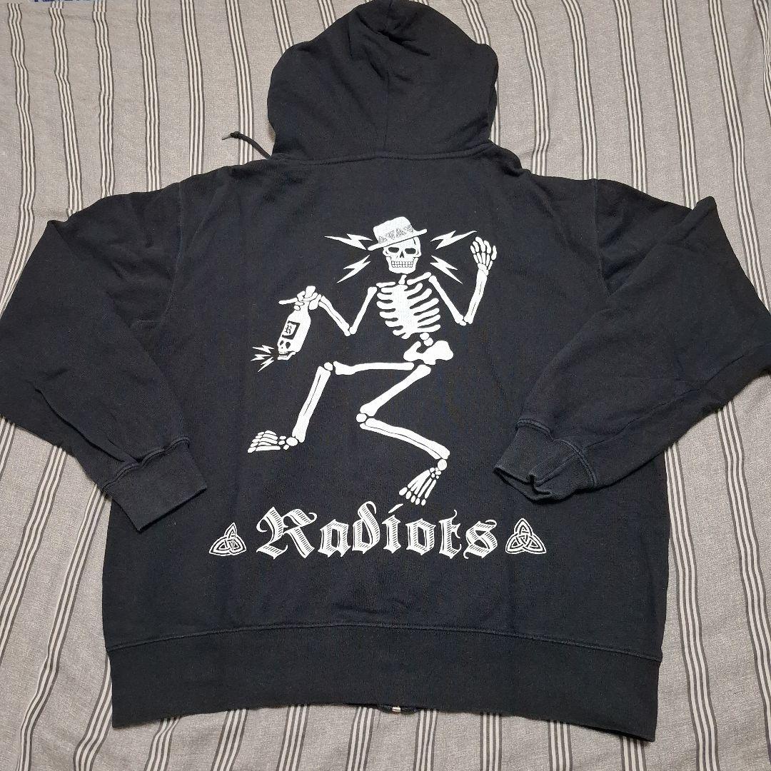 RADIOTS 髑髏パーカー Lサイズ
