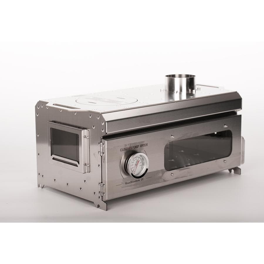 薪ストーブWoodWonders4＋パイプオーブン＋レンコンテント2M＋ガード