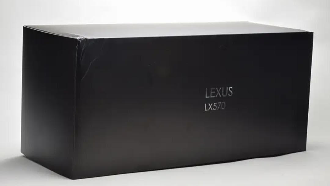 KYOSHO 1/18 レクサス LX570 ミニカー 模型完成品ブラック