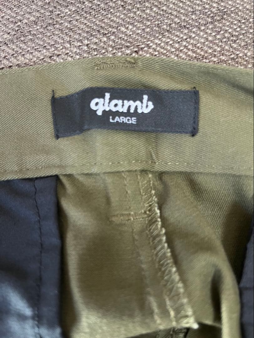 glamb シモンジョッパーズパンツ　カーキL