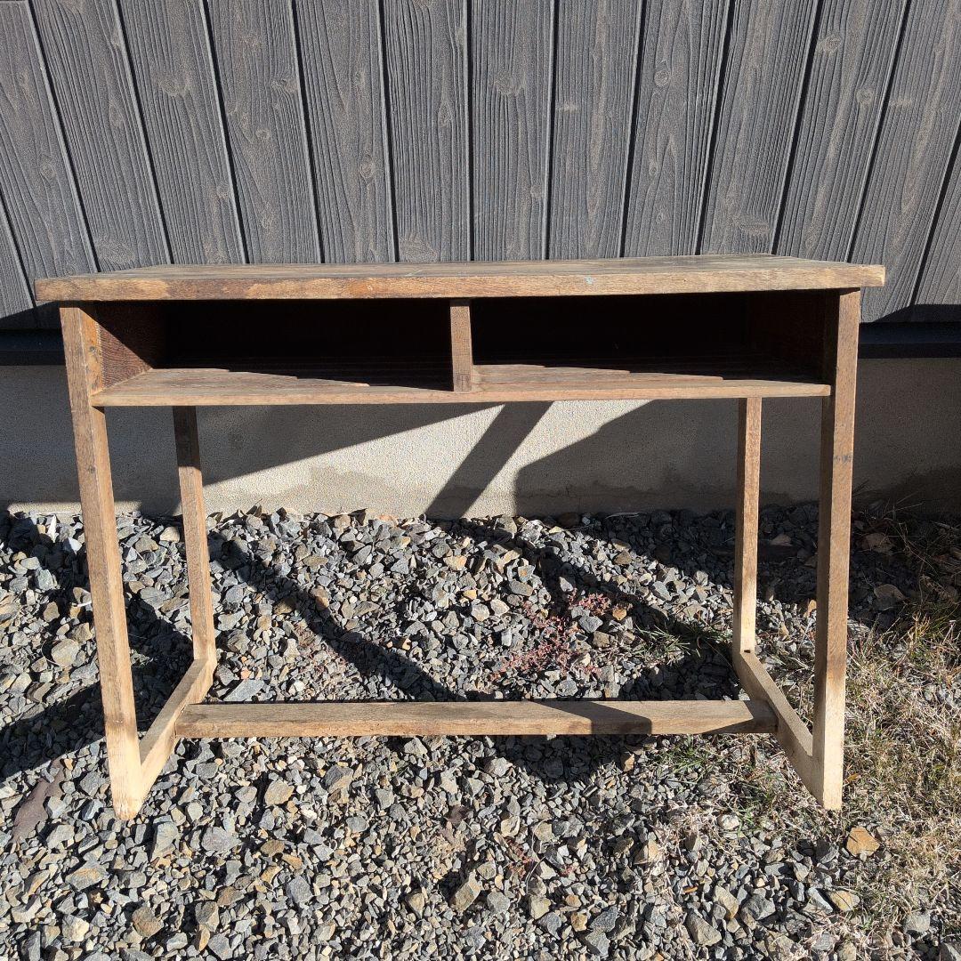 木製 文机 引き出し レトロ家具 アンティーク 学習机