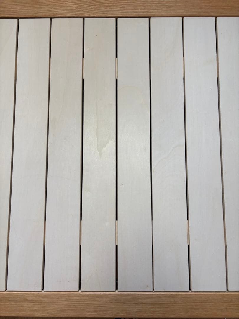 無印良品　木製ベッドフレーム　シングルサイズ　20cm脚付き