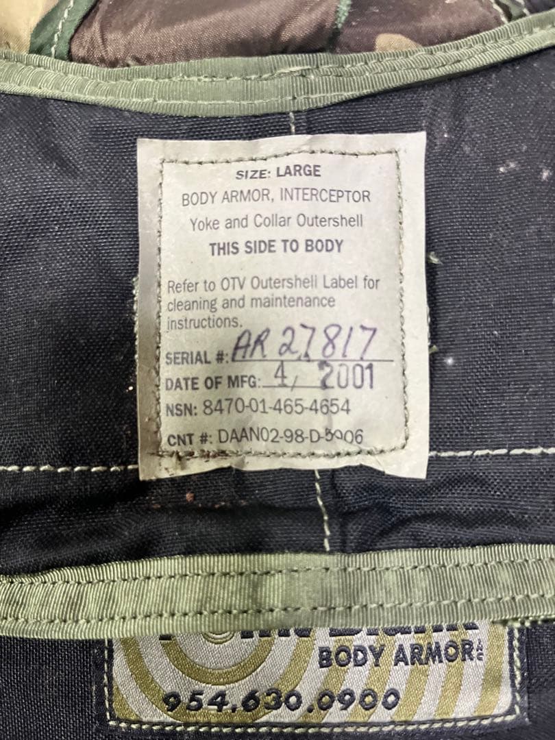 インターセプターボディアーマー　OTV