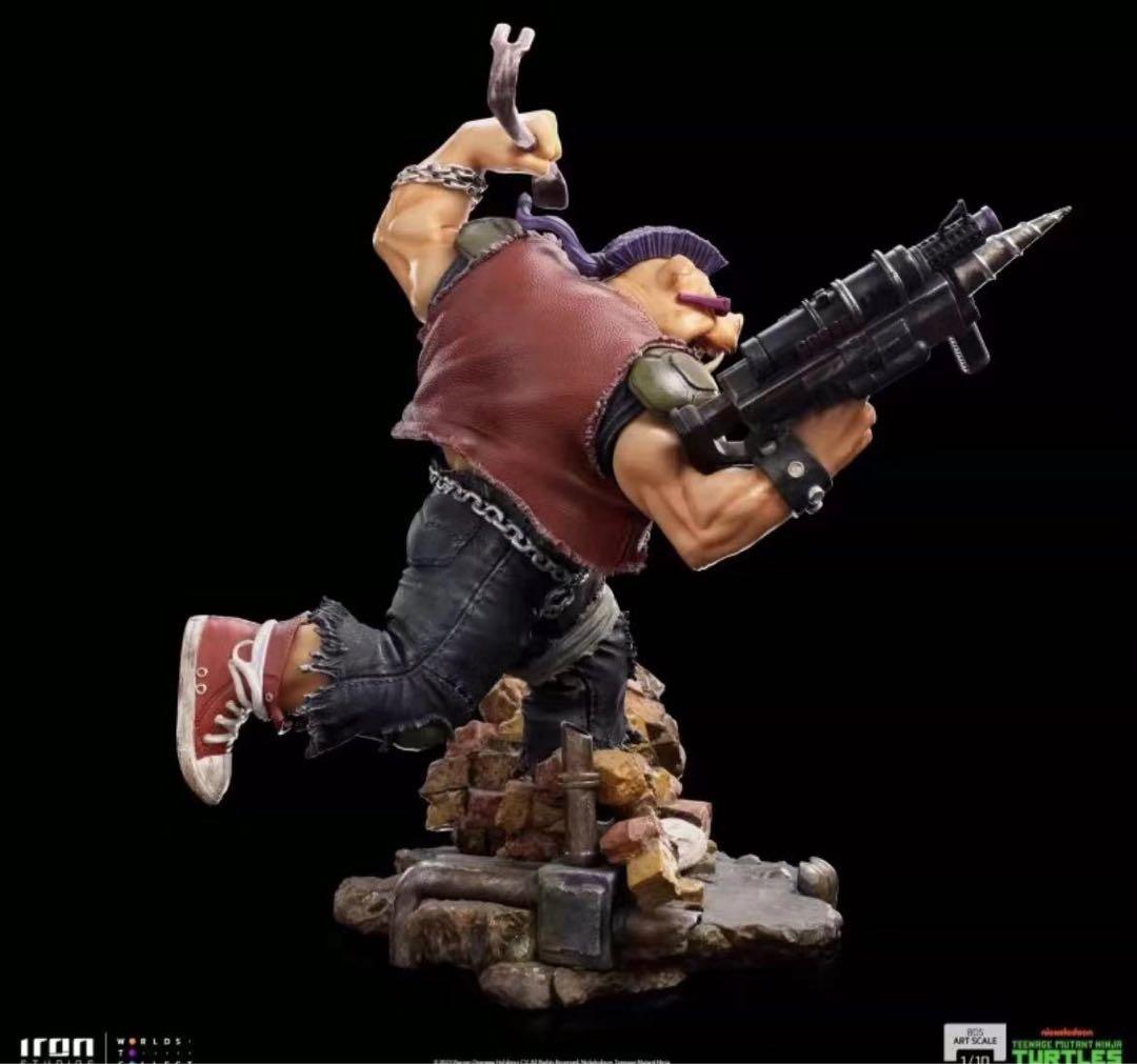 TMNT Iron ビバップ 1/10 スタチュー フィギュア