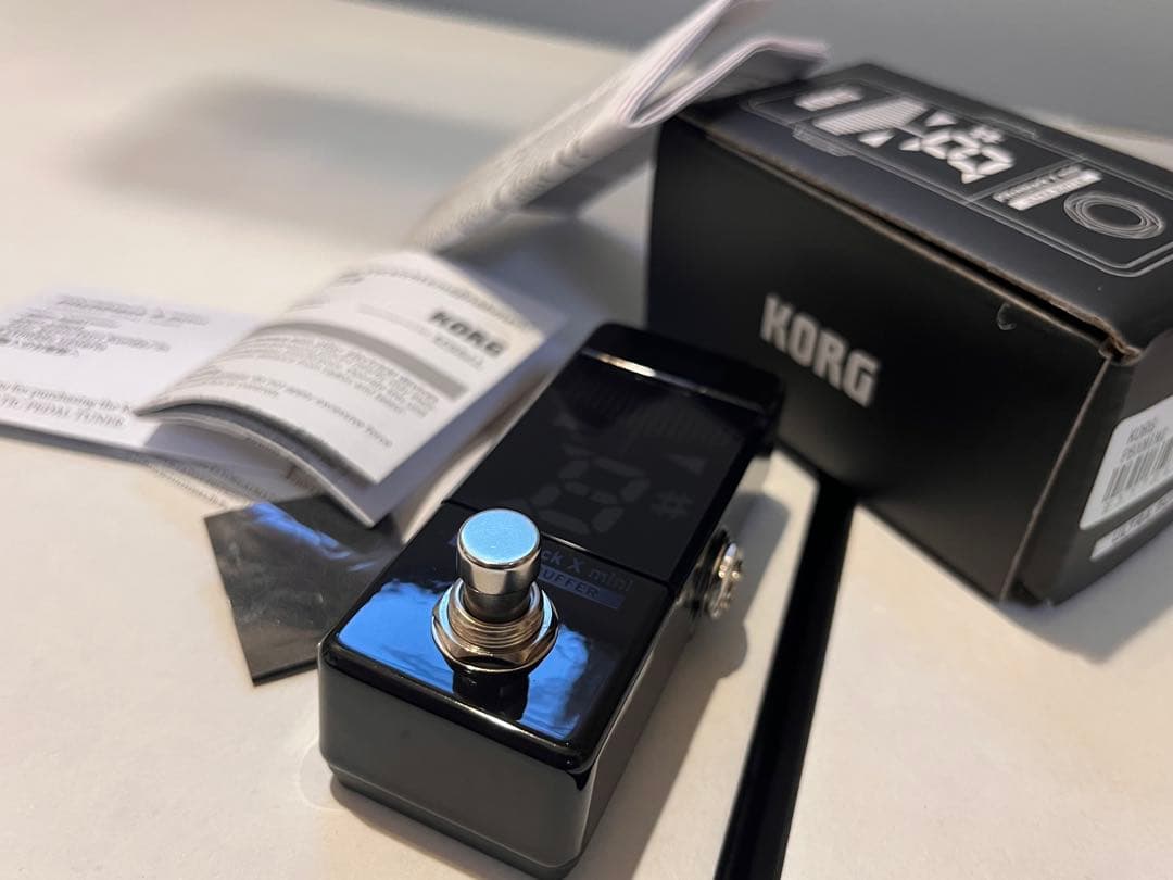 KORG Pitchblack x mini チューナー