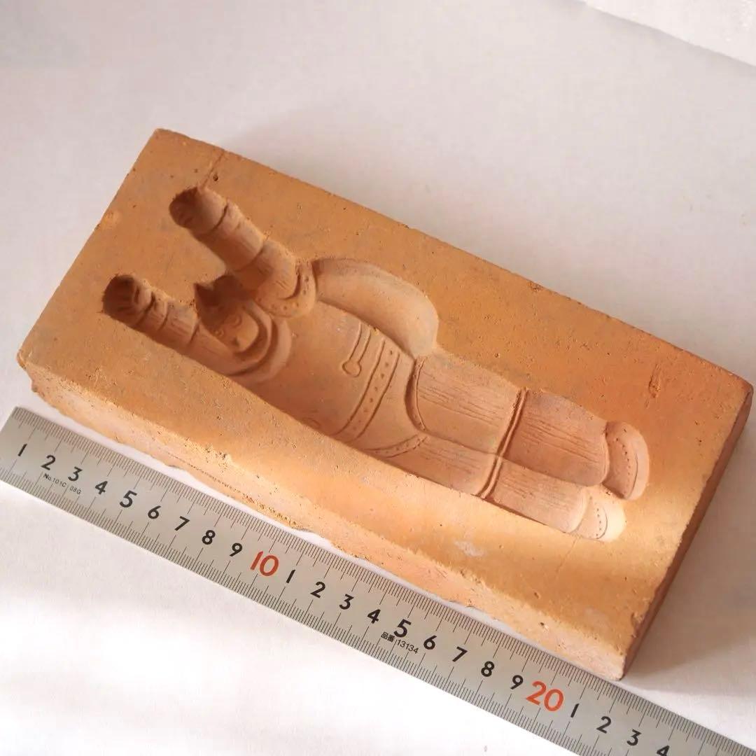 鉄人28号の粘土型　約22cm カタ屋　粘土屋　昭和レトロ 型屋 粘土版