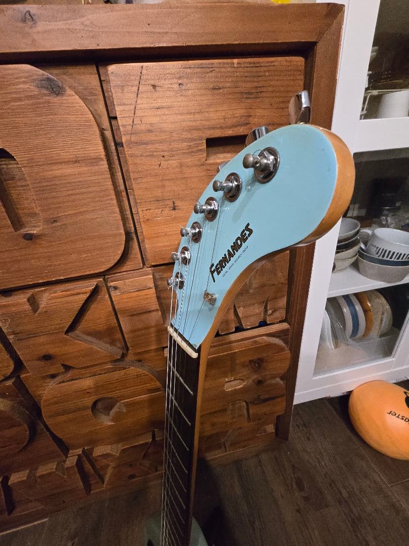 【中古】FERNANDES ZO-3 エレキギター 水色