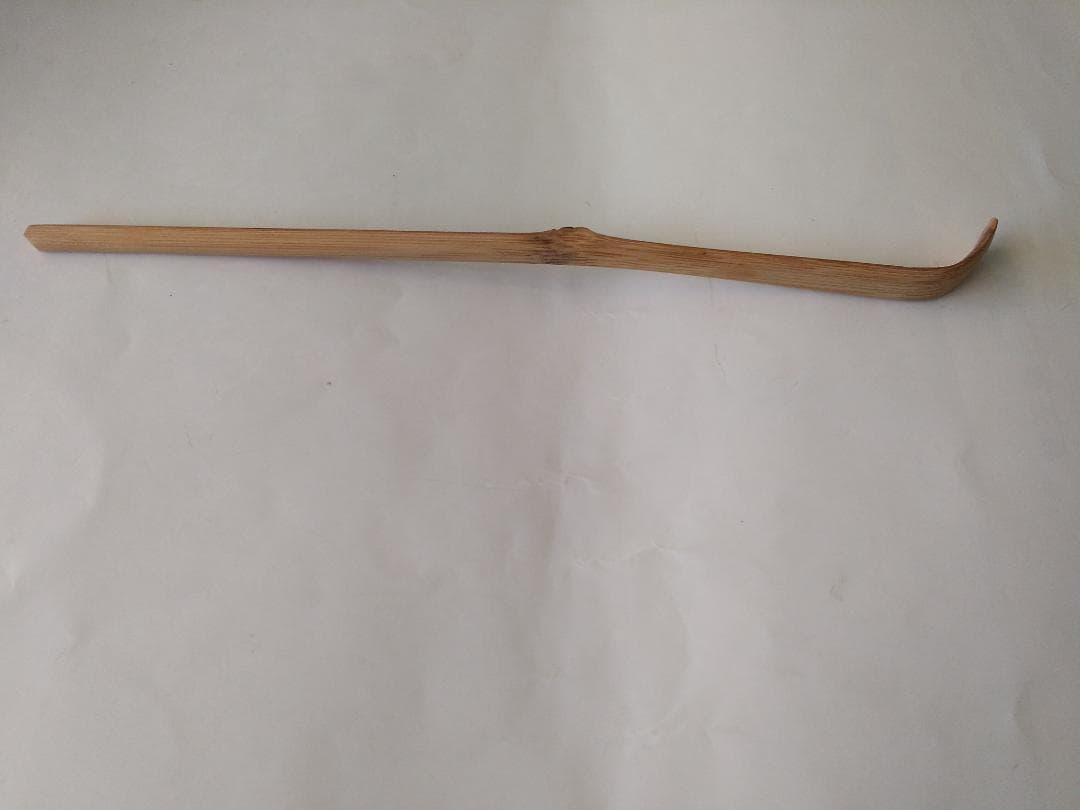 茶杓 東大寺 上野澄園 銘『蓬莱』茶杓師 宗春 下削り 東大寺古竹 共箱 新品