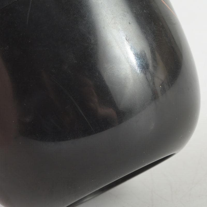 茶道具　加賀蒔絵師　志田伯峰作　鼓蒔絵　中棗　共箱　V　9519