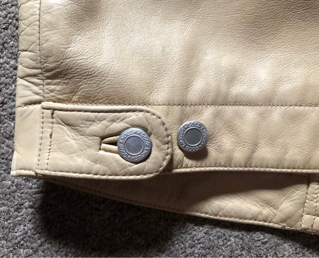 GOOD ENOUGH グッドイナフ レザージャケット　革ジャン