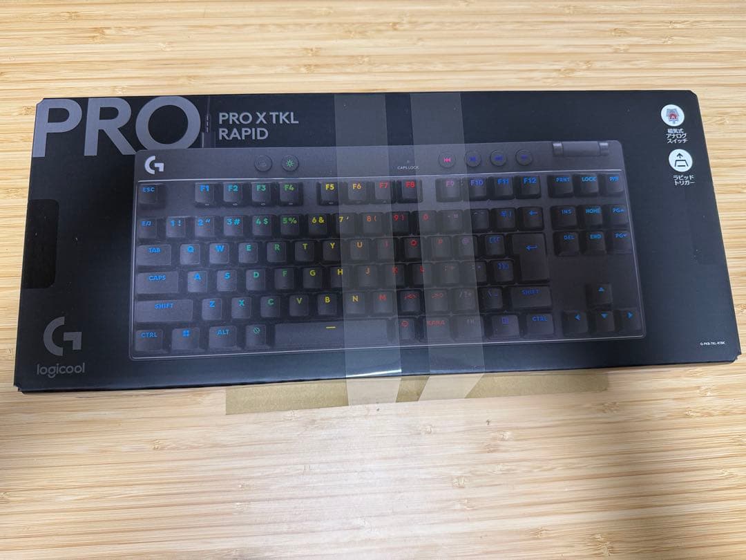 【新品未開封】logicool PRO X TKL RAPID キーボード
