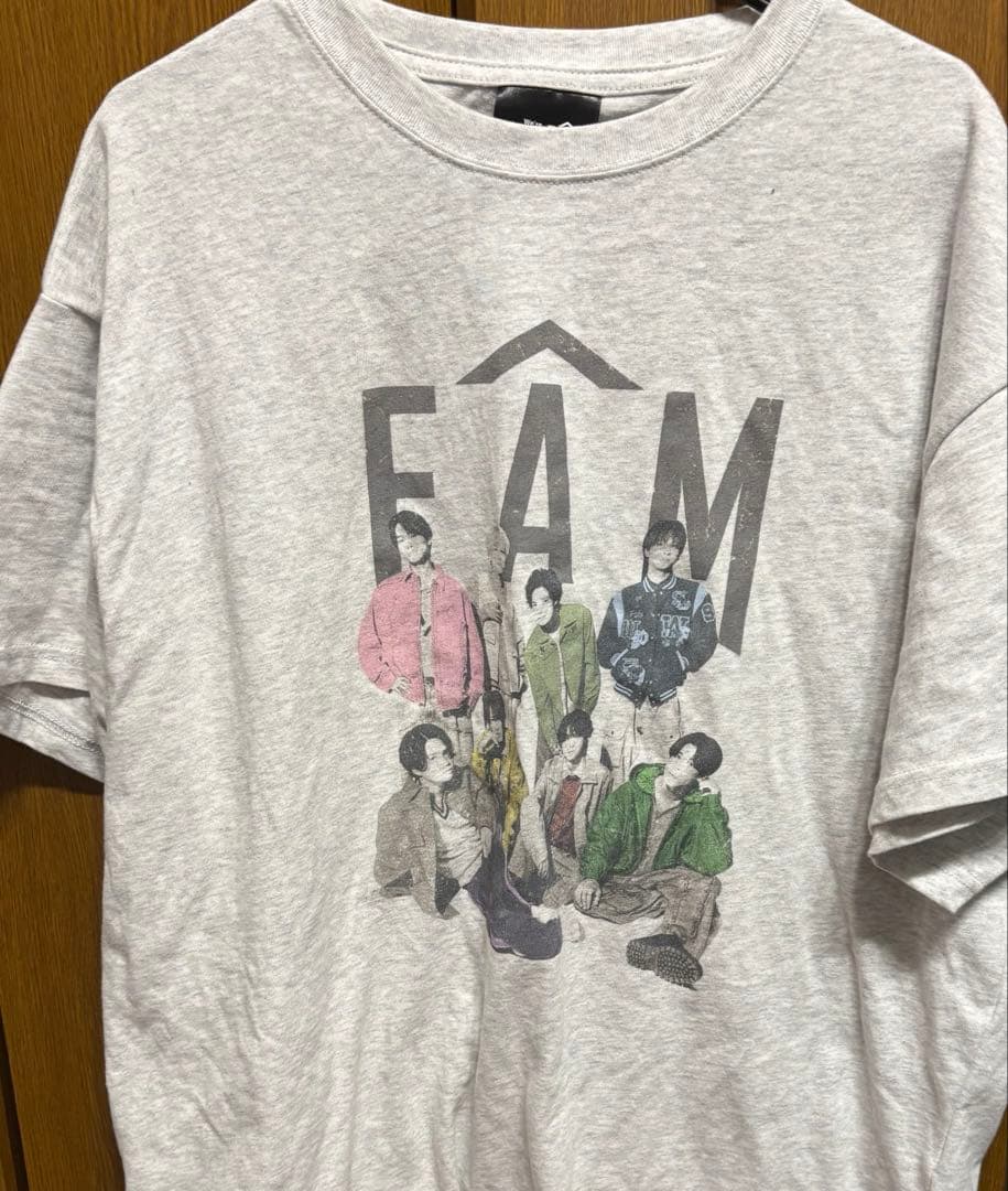 timelesz FAM ツアーグッズ Tシャツジ ップアップカーディガンA