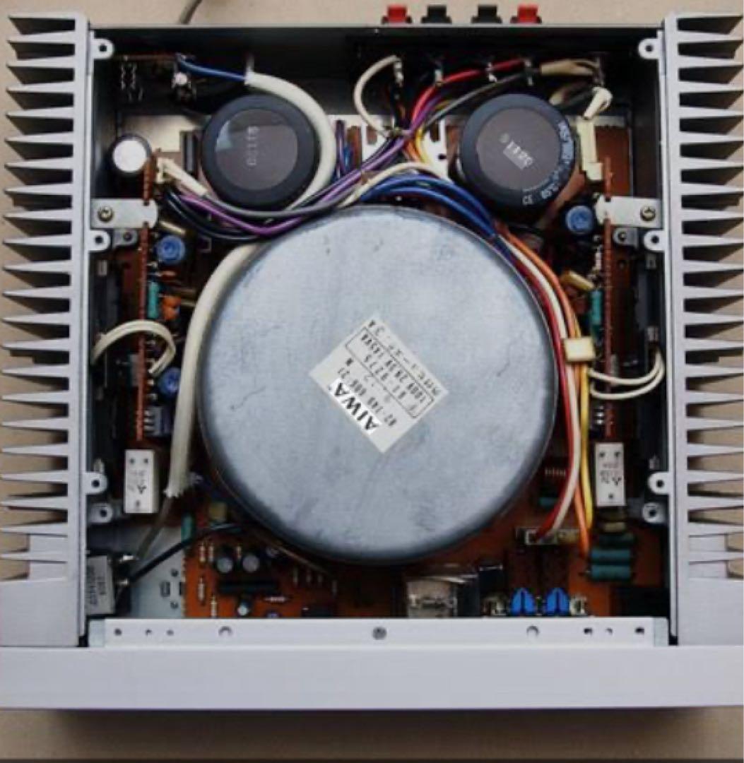 名機 AIWA パワーアンプ S-P7 動作品 ヴィンテージ