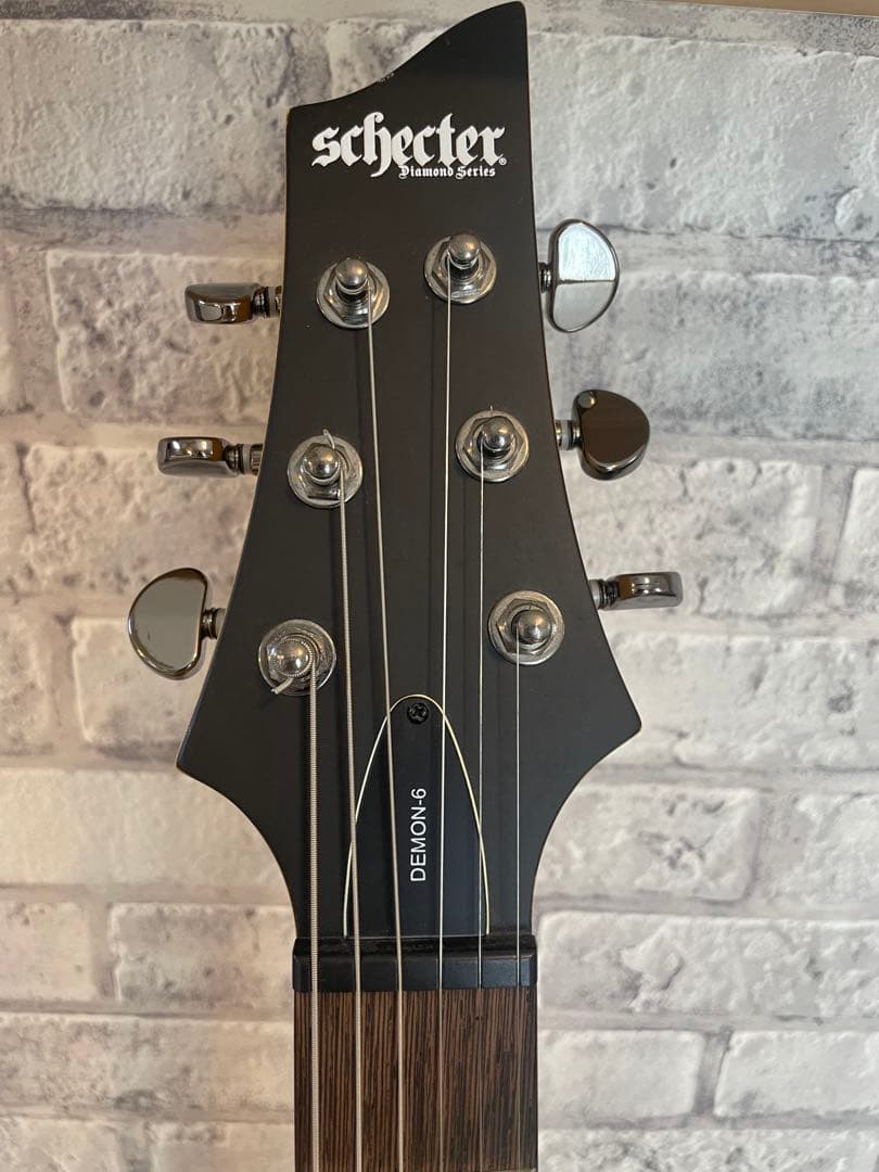 Schecter Demon-6 中古　アクティブPU搭載
