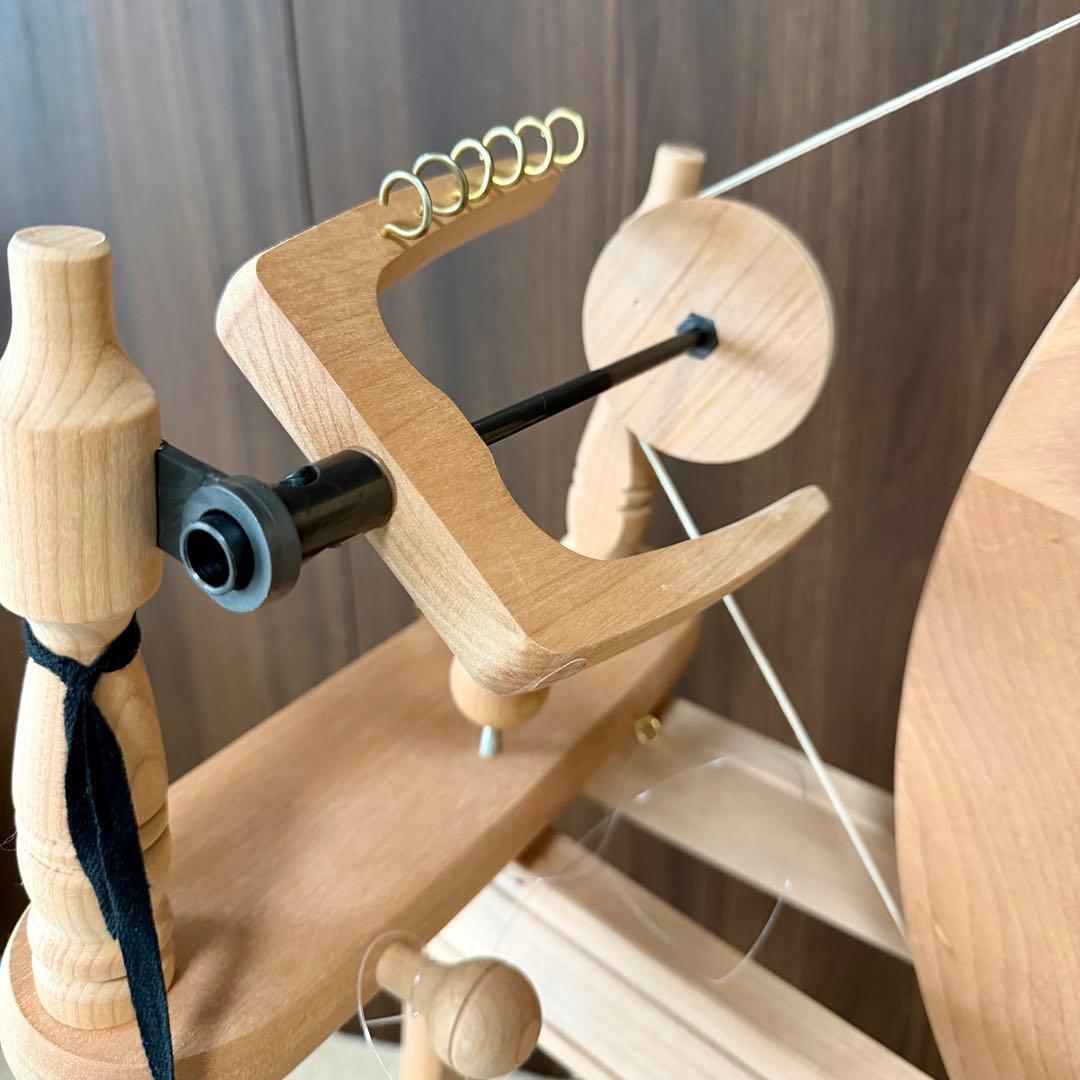 Ashford アシュフォード/トラディショナル/ダブルドライブ/手紡ぎ車/白木