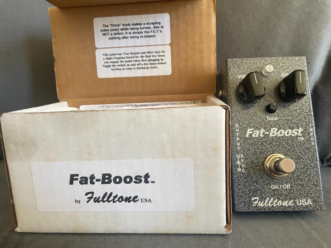 Fulltone / Fat - Boost / 初期 箱付き 美品