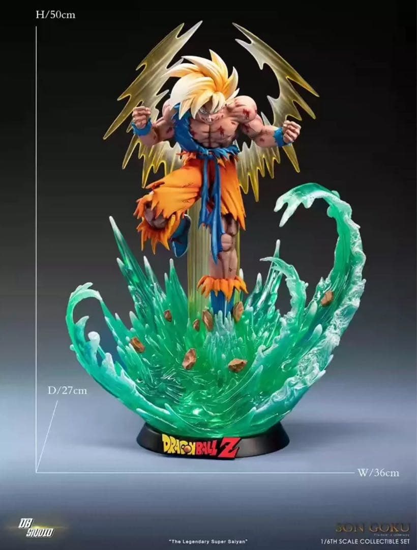 ドラゴンボール 孫悟空 ガレキ ガレージキット スタチューX①③⑨