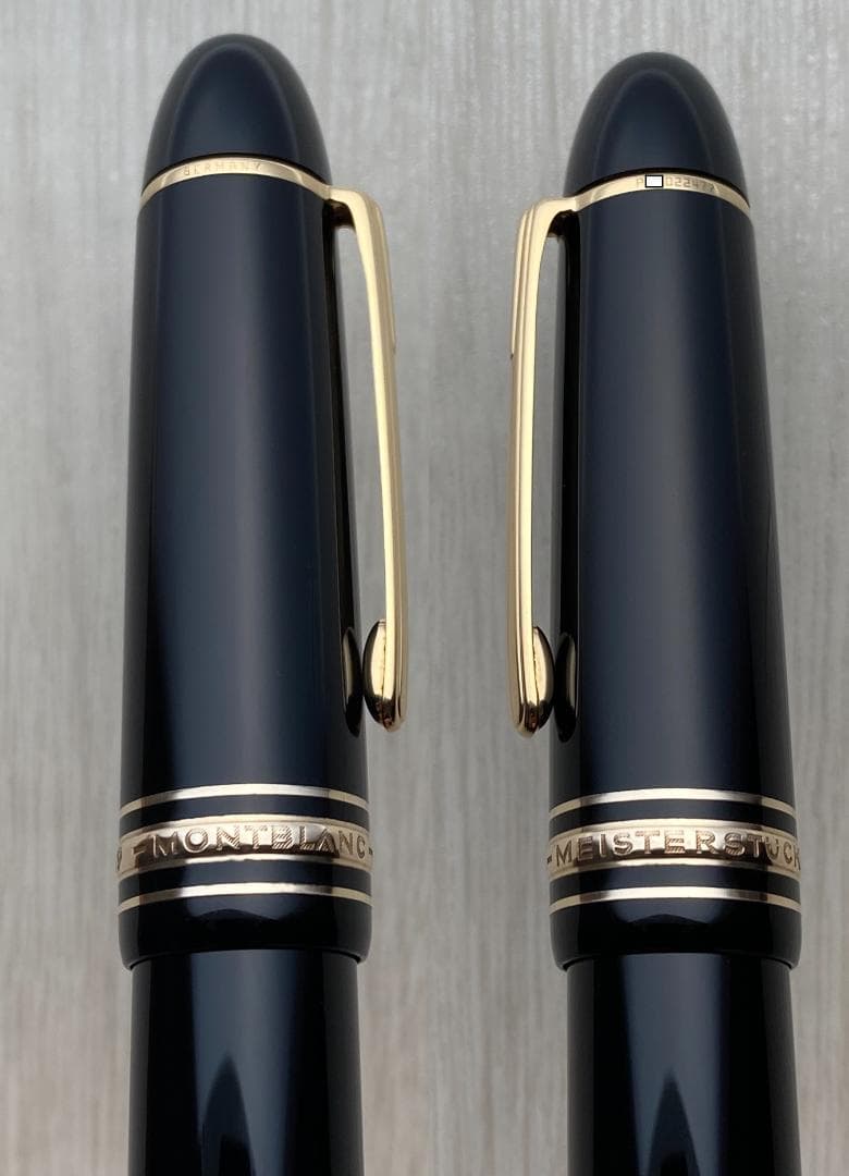 超美品 モンブラン 149 18K (EF) 極細750 万年筆 インク・付属品