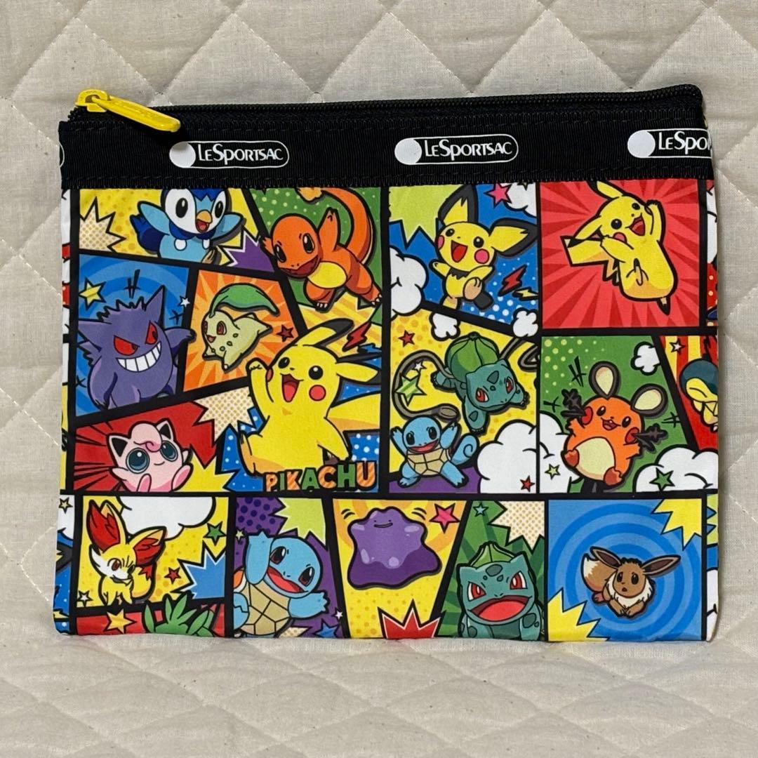 【希少】レスポートサック　ボストンバッグ　ラージタイプ　ポケモン　ピカチュウ