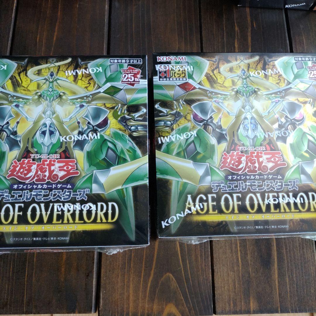 遊戯王　エイジオブオーバーロード　未開封BOX シュリンク付きボックス