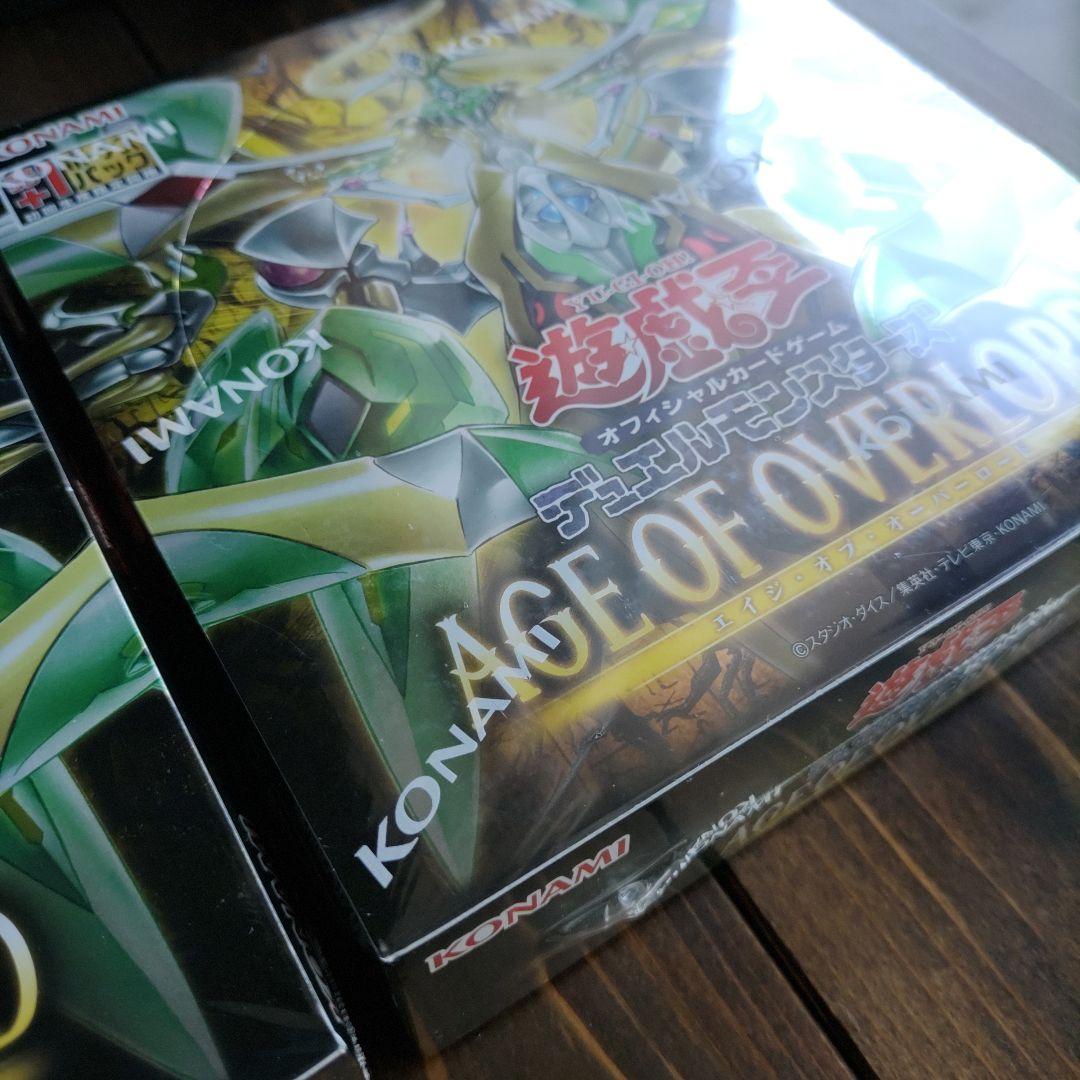遊戯王　エイジオブオーバーロード　未開封BOX シュリンク付きボックス