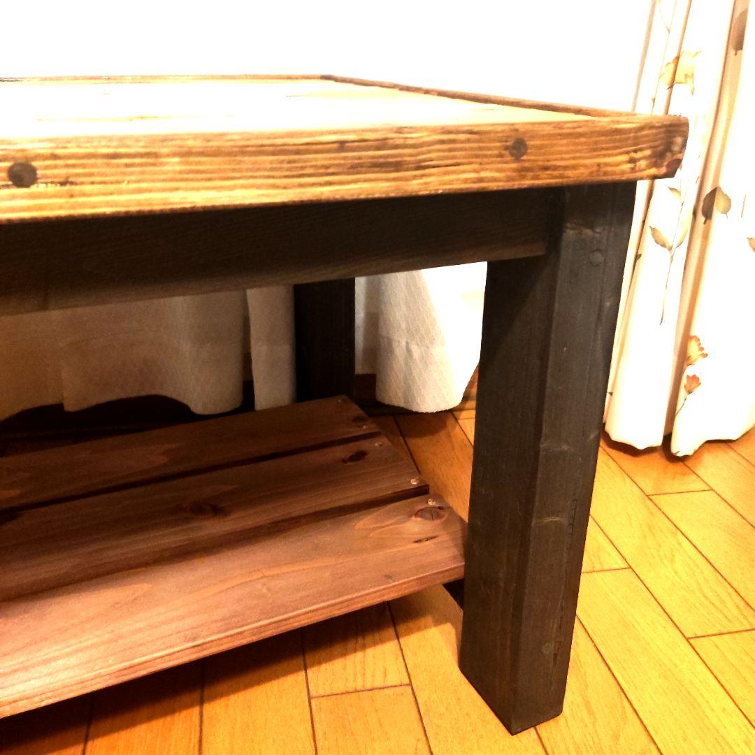 ✨オルテガ柄のローテーブル✨