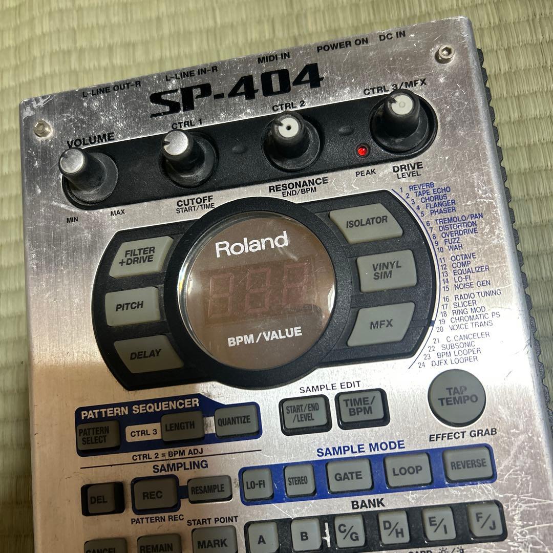 【値下げ】Roland SP-404 サンプラー 128MBメモリーカード付
