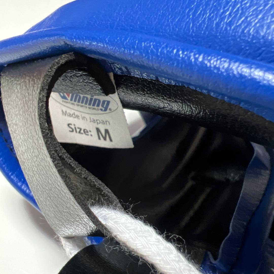 Winning ボクシングヘッドギア　青