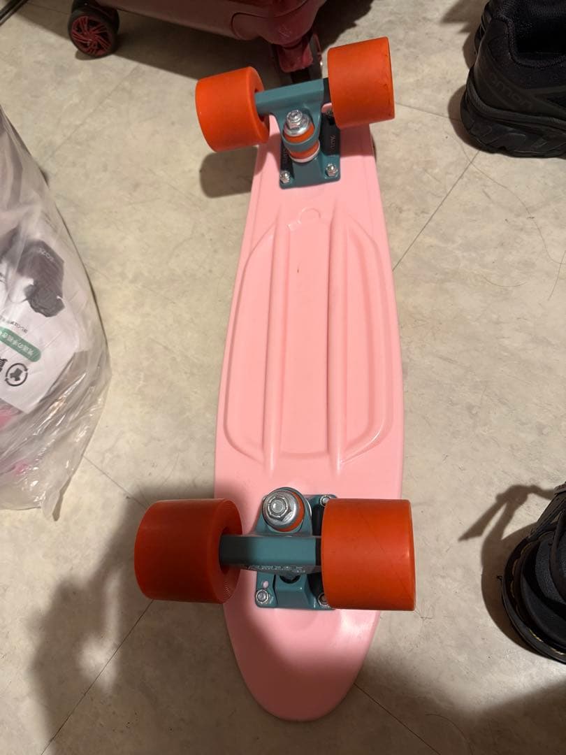 9/27まで　ピンク クルーザー スケートボード