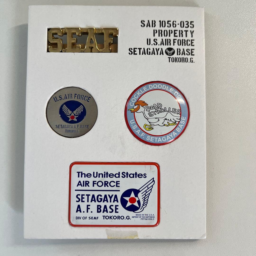 【正式装備品】世田谷ベース　ピンバッジ4品セット　付録付き