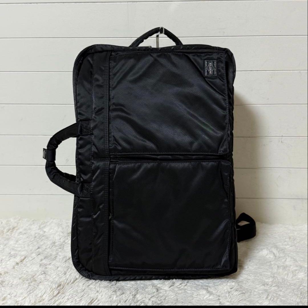 ⭐️未使用級⭐️　PORTER TANKER 3way　ビジネスバッグ　ブラック