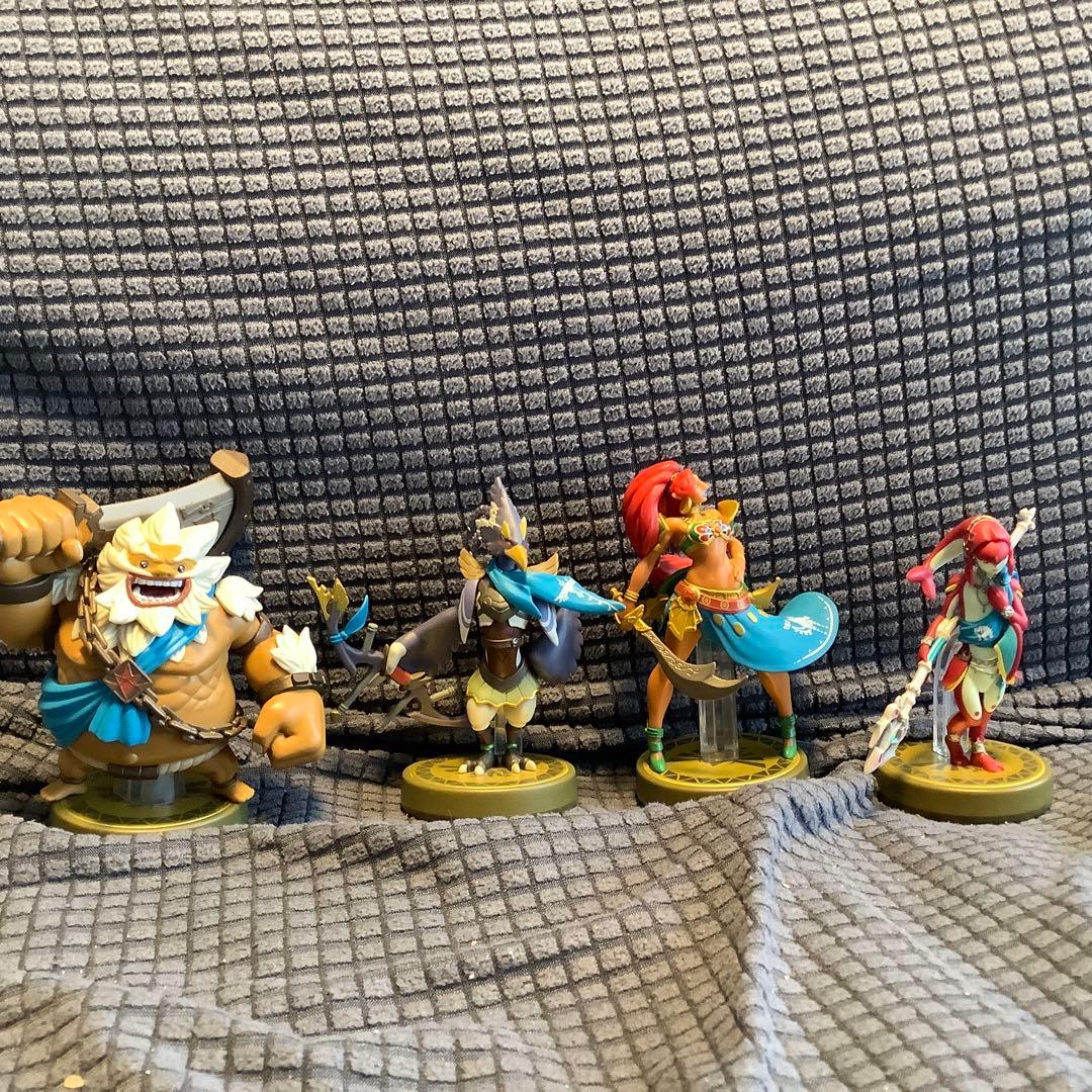 【動作確認済】ゼルダの伝説 amiibo 四人の英傑 ブレス オブ ザ ワイルド