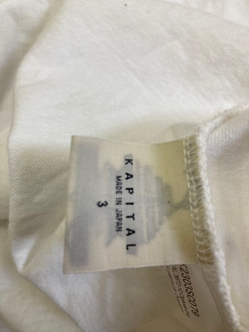 kapital 23ss ノースリーブ　天竺