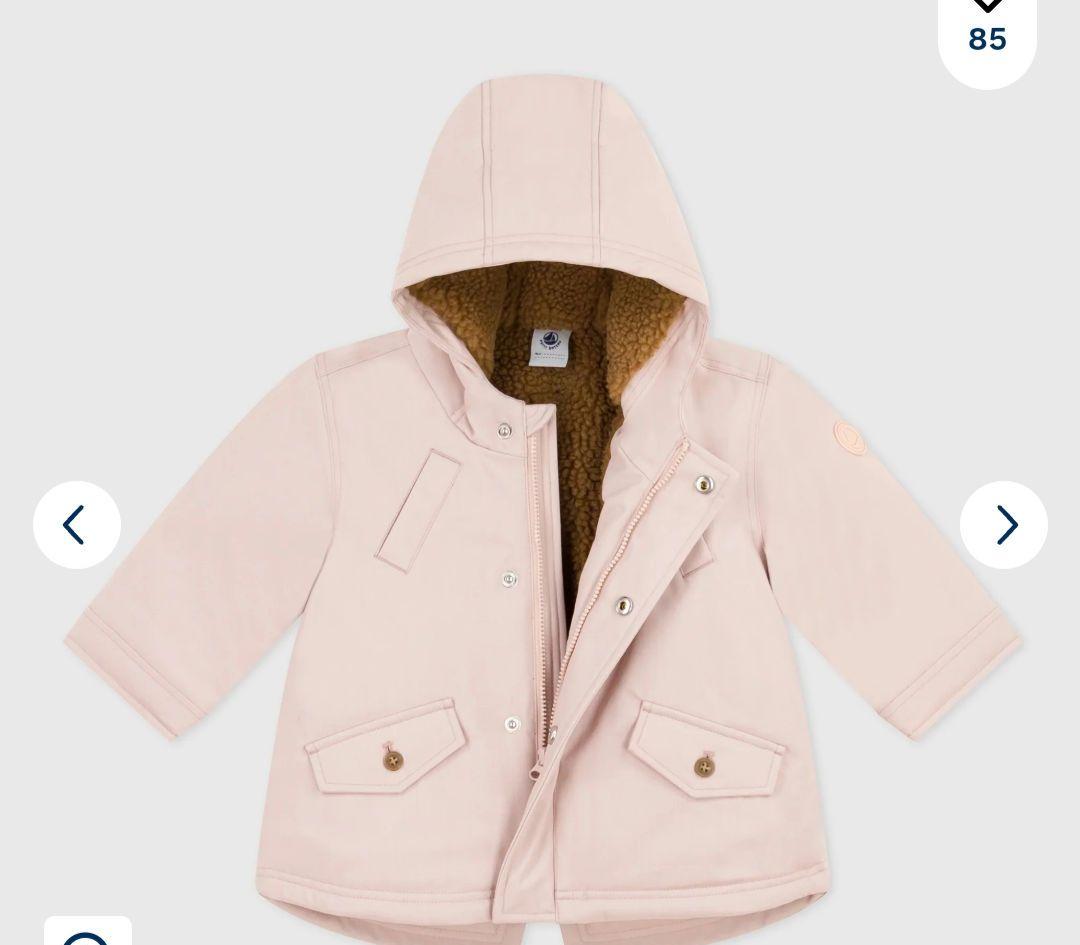 プチバトー　ベビー服　新品　ベビーアウター　ベビー子ども冬服新品　プチバトー新品