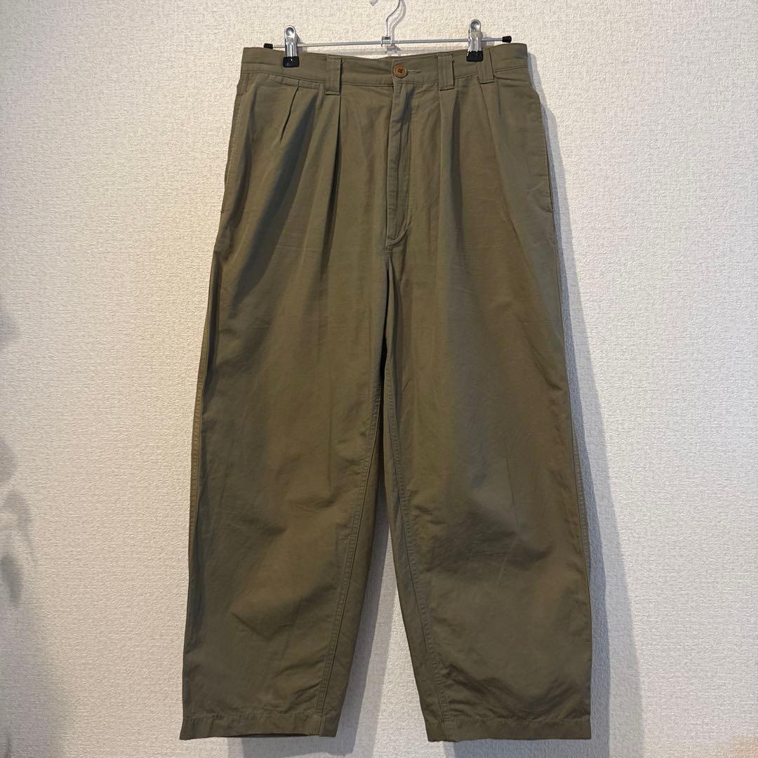 NOROLL / THICKWALL CHINO / SIZE：M