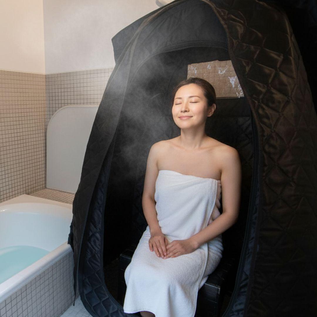 この時期にオススメ！【新品】家庭用サウナセット