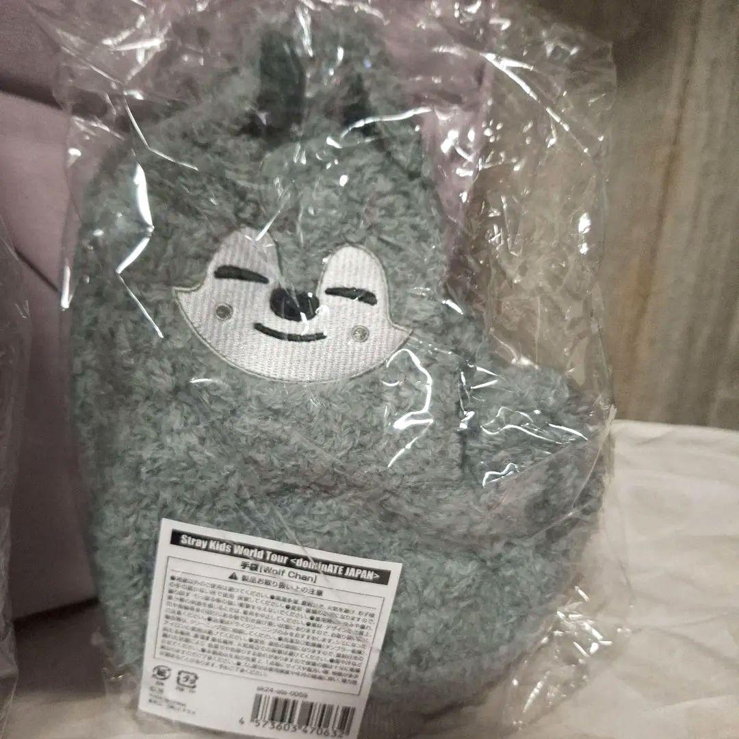 ウルフチャン　domin ATE JAPAN　BIGぬいぐるみ　手袋　マスコット