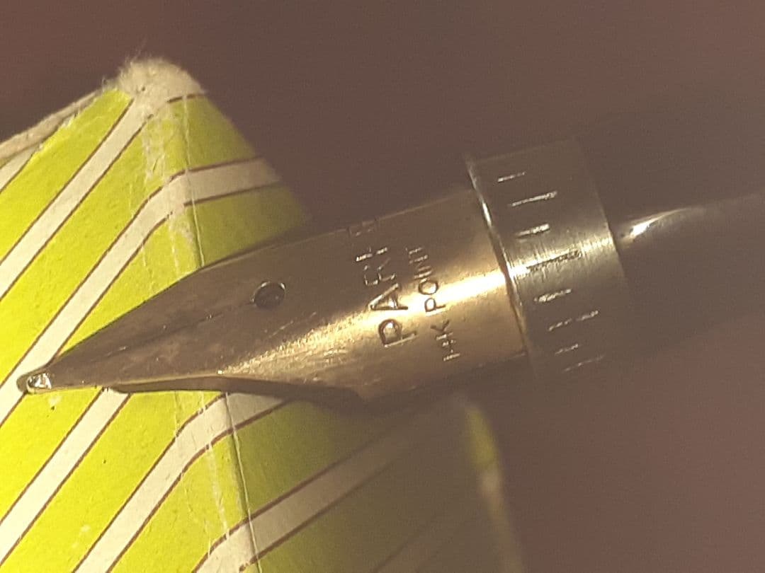 へ*可様 Parker 万年筆セット シルバー メッシュデザイン