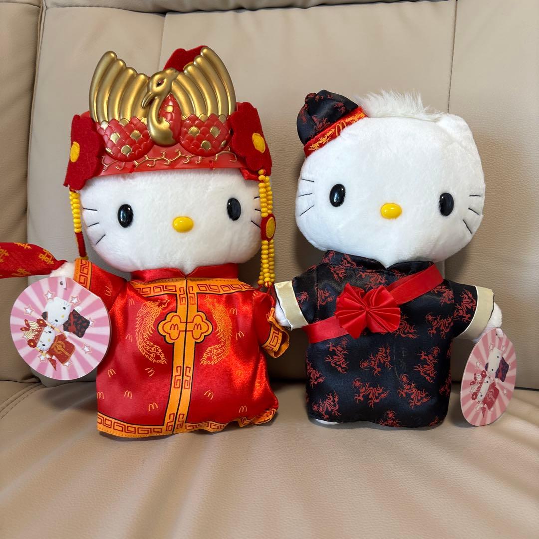 キティちゃん　ぬいぐるみとポーチ　まとめて　ハローキティ　ミミィ