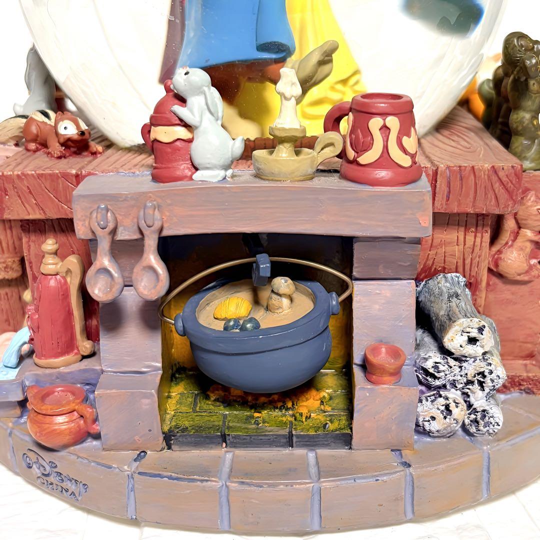 ディズニー　白雪姫　7人の小人　スノードーム　オブジェ