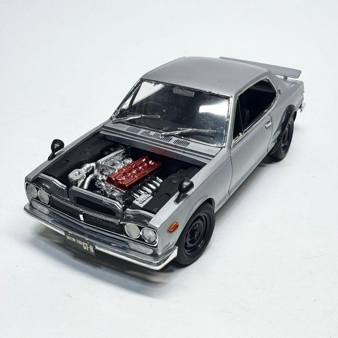 タミヤ 1/24 日産 スカイラインgt-r kgc10 完成品