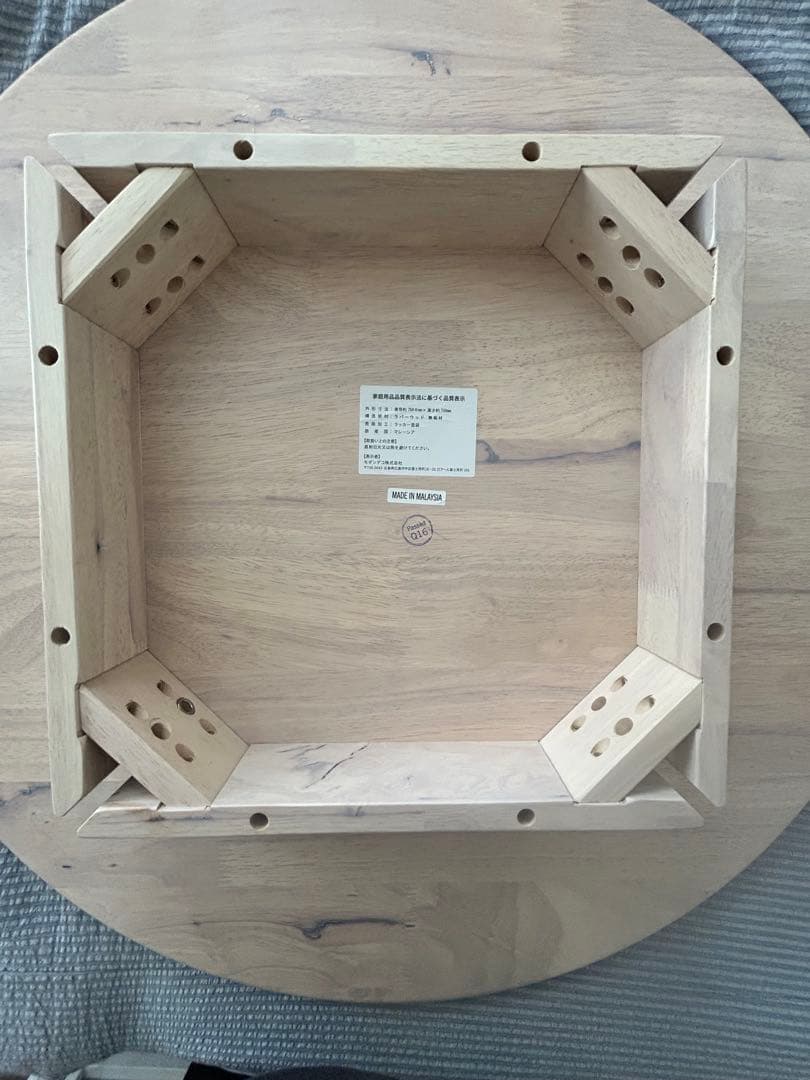 モダンデコ　ラウンド　ダイニングテーブル　ホワイト　丸テーブル